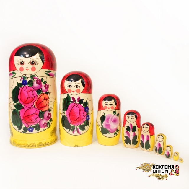 Matryoshka traditional (9 dolls)