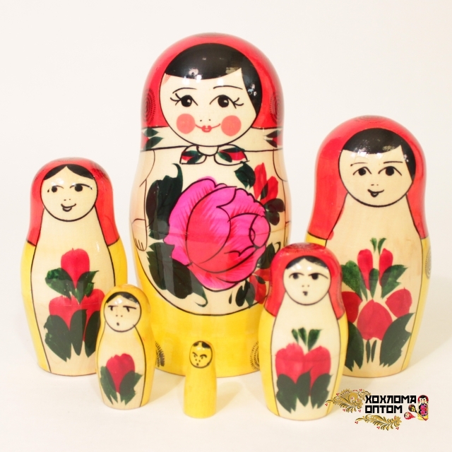 Matryoshka traditional (6 dolls)